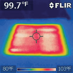 QuietWarmth FLIR heat coverage